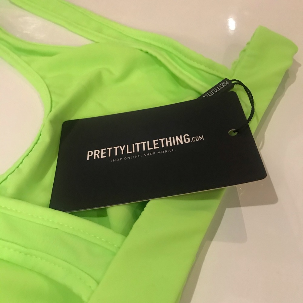 Pretty Little Thing side boob bikini top